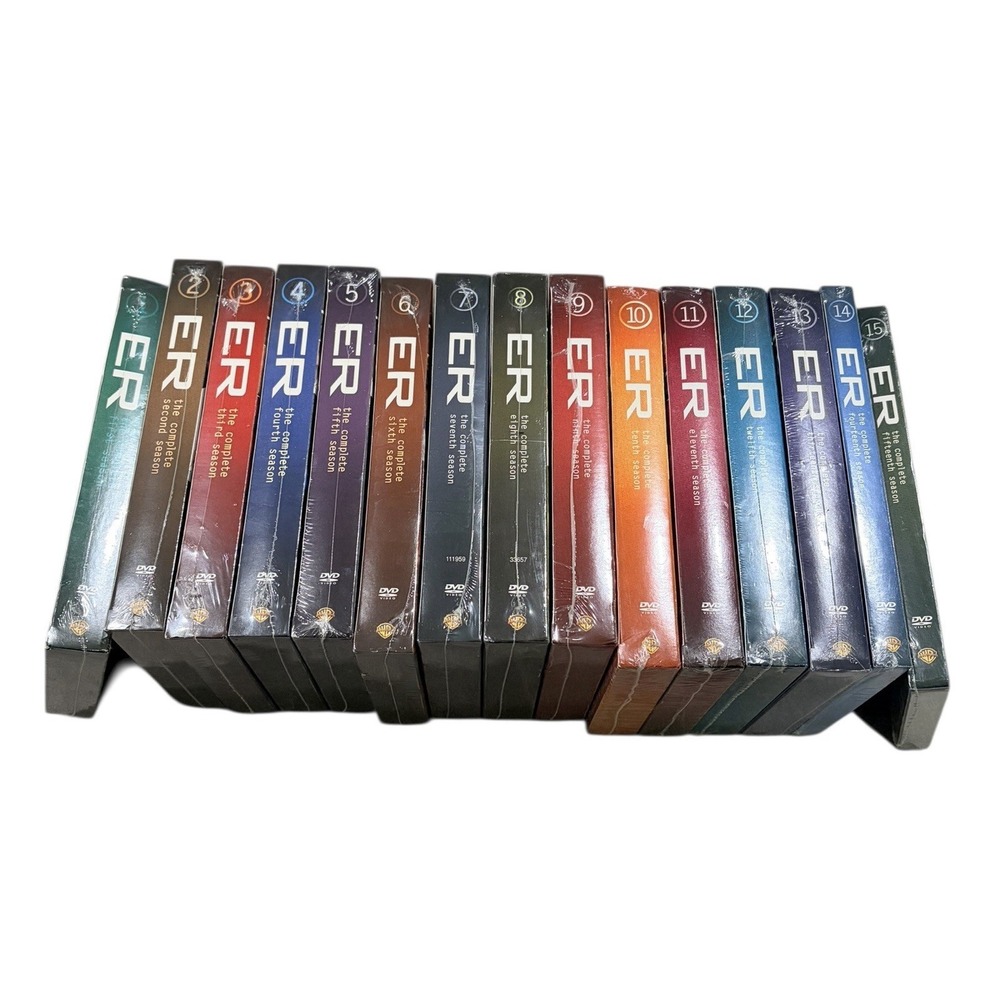 ER - The Complete Series: Season 1-15 (DVD, 90-Disc Set) Brand New Sealed - Picture 3 of 6